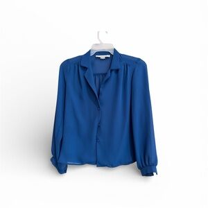 Winston’s Elegant Blue Women's Blouse